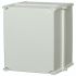 Fibox PC Series Grey Polycarbonate General Purpose Enclosure, IP65, IK08, Grey Lid, 380 x 190 x 130mm