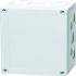 Fibox PCM Series Grey Polycarbonate General Purpose Enclosure, IP66, IP67, IK08, Grey Lid, 180 x 130 x 85mm