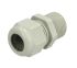 Fibox GPA Series Light Grey Polyamide Cable Gland, M20 Thread, 8mm Min, 13mm Max, IP68