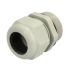 Fibox GPA Series Light Grey Polyamide Cable Gland, M50 Thread, 27mm Min, 35mm Max, IP68