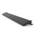 SAM Black 1 Shelf Stainless Steel Work Bench Shelf x 2000mm, 240mm