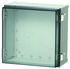 Fibox CAB Series Polycarbonate Wall Box, IP65, Viewing Window, 300 mm x 300 mm x 180mm