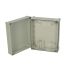 Fibox TA Series Grey ABS Enclosure, IP65, IK07, Grey Lid, 344 x 289 x 161.5mm