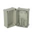 Fibox TAM Series Grey ABS Enclosure, IP65, IK07, Grey Lid, 187 x 122 x 134mm