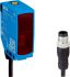 Sick IO-LINK Photoelectric Sensor, Rectangular Sensor, 1600 mm Detection Range IO-LINK