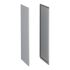Schneider Electric PanelSeT Series RAL 7035 Grey Steel Side Panel, 1400mm H, 800mm W, for Use with PanelSeT SFN