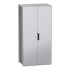Schneider Electric PanelSeT SFN Series Galvanised Steel Double-Door-Door Floor Standing Enclosure, Plain Door Door,