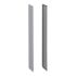 Schneider Electric PanelSeT SFN Accessoires Series RAL 7035 Grey Steel Side Panel, 1800mm H, 500mm W, for Use with