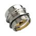 5311 Series Silver Brass Cable Gland, M63 Thread, IP68, IP69
