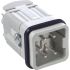 Connector, 5 Way, 23A, Male, H-A 4, 400 V