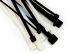 3M Cable Tie, Cable Tray Cable Tie, 100mm x 2.5 mm, Clear Nylon, Pk-150pack
