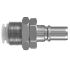 SMC Male Pneumatic Quick Connect Coupling, 1/4