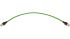 HARTING Cat6a Straight Male RJ45 to Straight Male RJ45 Ethernet Cable, Green PVC Sheath, 300mm