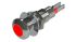 Marl 524 Series Red Panel Mount Indicator, 2V, 8.1mm Mounting Hole Size, Faston, Solder Lug Termination, IP67
