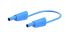 Cable de prueba Staubli de color Azul, Conector, 600V ac, 19A, 500mm