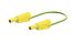 Cable de prueba Staubli de color Verde/Amarillo, Conector, 600V ac, 32A, 2m