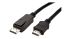Value Male DisplayPort to Male HDMI  Cable, 1920 x 1080, 1920 x 1200, 1.5m