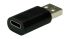 Adapter USB Type A to Type C Montaż na kablu Męskie do żeńskiego 2.0