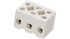 Adels Contact 157 Series Terminal Block, 2-Way, 16A, 6 mm² Wire, Screw Termination
