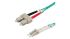 Roline LC to SC Multi Mode OM3 Fibre Optic Cable, 500mm