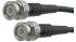 Huber+Suhner 30 BNC Series Male BNC to Male BNC Coaxial Cable, 1m, Terminated