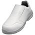 65819 Unisex White Non Metal  Toe Capped Safety Shoes, UK 3, EU 35