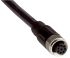 Sick Straight Female 8 way M12 to Unterminated Connector & Cable, 2m