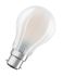 LEDVANCE 40580 B22d LED Bulbs 6.6 W(60W), 2700K, Warm White, Classic Bulb shape