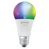 LEDVANCE SMART+, LED, LED-Birne Glaskolben dimmbar, 9 W / 230V, 806 lm, E27 Sockel, 2700 → 6500K RGBW