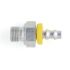 Parker Crimped Hose Fitting 3/8 in Hose to 24° Cone Male, 3D982-6-6