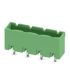 Phoenix Contact 5/ 4-G, GMSTBVA 2 Series Straight Solder Mount PCB Header, 4 Contact(s), 7.5mm Pitch, 1 Row(s), Shrouded