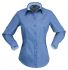 Stencil TDJH 2134L Slate Blue Cotton Shirt, UK 8, EU 8
