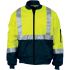 DNC Series DNC Navy/Yellow Unisex Hi Vis Jacket, S