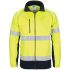 DNC Navy/Yellow Unisex Hi Vis Fleece, 4XL