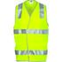 DNC Yellow Water Resistant Hi Vis Vest, XS