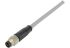 HARTING Straight Male 4 way M8 to Unterminated Actuator/Sensor Cable, 2m