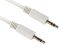 RS PRO Male 3.5mm Stereo Jack to Male 3.5mm Stereo Jack Aux Cable, White, 20m
