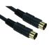 RS PRO Male SVHS to Male SVHS Black DIN Cable 3m