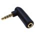 RS PRO A/V Connector Adapter, Male 3.5 mm Stereo to Female 3.5 mm Stereo