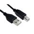 RS PRO USB 2.0 Cable, Male USB A to Male USB B USB Extension Cable, 0.5m