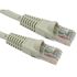 RS PRO Cat6 Straight Male RJ45 to Straight Male RJ45 Ethernet Cable, UTP, Grey PVC Sheath, 1m