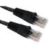 RS PRO, Cat6 Cat6, Black RJ45 to Male RJ45 Male, UTPUnshielded, Terminated PVC Sheath