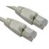 RS PRO, 20m Cat6, Grey RJ45 to Male RJ45 Male, FTPShielded, Terminated LSZH Sheath