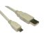 RS PRO USB 2.0 Cable, Male USB A to Male Micro USB B USB Extension Cable, 1.8m