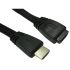 RS PRO 4Kpixels HDMI 1.4 → 2.0 Male HDMI to Female HDMI  Cable, 1m