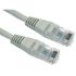 RS PRO, 3m Cat5e, Grey RJ45 to Male RJ45 Male, UTPUnshielded, Terminated PVC Sheath