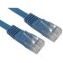 RS PRO, 15m Cat5e, Blue RJ45 to Male RJ45 Male, UTPUnshielded, Terminated PVC Sheath