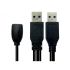 RS PRO USB 3.0 Cable, Male USB A to Male USB A USB Extension Cable, 10m