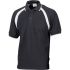 DNC Series DNC Black/White Cotton Polo Shirt