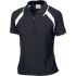 DNC Series DNC Black/White Cotton Polo Shirt, EUR- 8